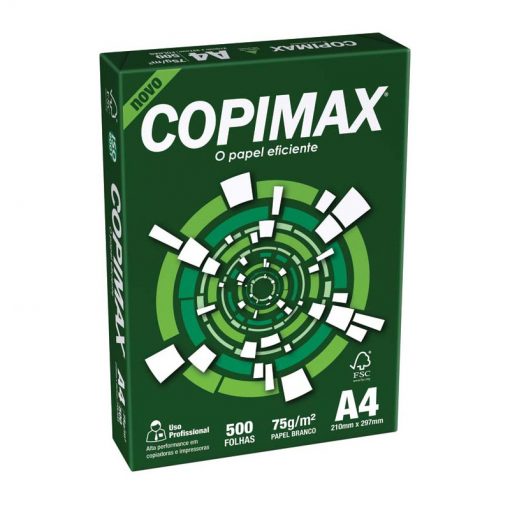 Papel Sulfite Copimax A4 500 Folhas 210mm X 297mm - 75gm2